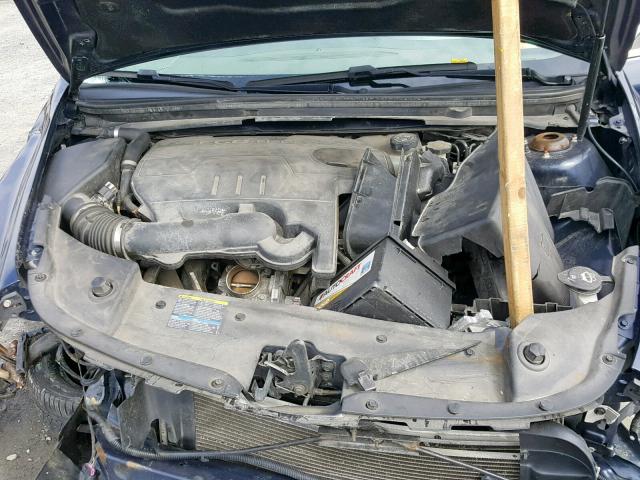 1G1ZC5EB9AF218581 - 2010 CHEVROLET MALIBU 1LT ლურჯი ფოტო 7