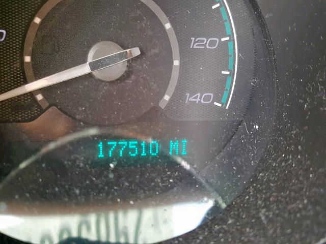 1G1ZC5EB9AF218581 - 2010 CHEVROLET MALIBU 1LT ლურჯი ფოტო 8