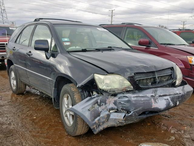 JTJHF10UX30313259 - 2003 LEXUS RX 300 BLACK photo 1