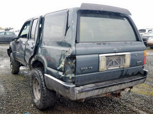 JT3VN39WXN0085859 - 1992 TOYOTA 4RUNNER VN GREEN photo 3