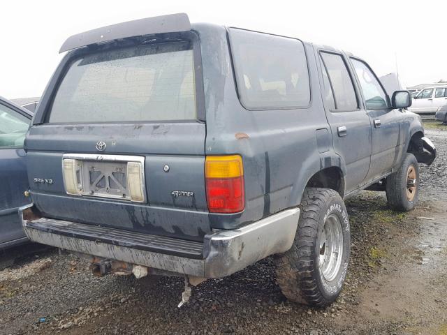 JT3VN39WXN0085859 - 1992 TOYOTA 4RUNNER VN GREEN photo 4