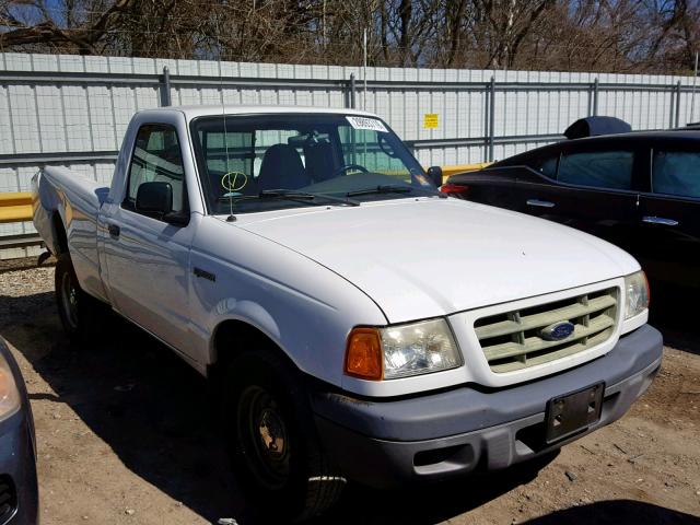 1FTYR10D53TA17932 - 2003 FORD RANGER WHITE photo 1