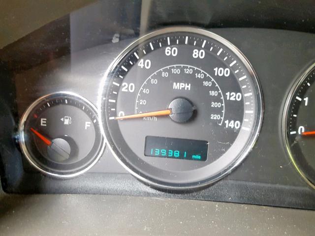 1J8HG48K26C335028 - 2006 JEEP COMMANDER 银色 照片 8