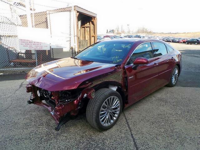 4T1B21FB3KU003886 - 2019 TOYOTA AVALON XLE 勃艮第红 照片 2