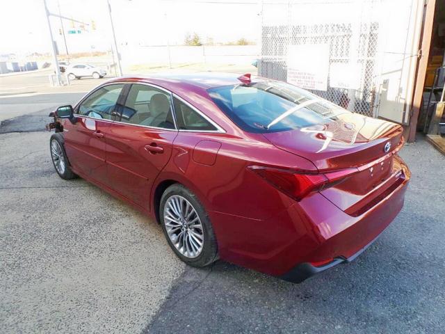 4T1B21FB3KU003886 - 2019 TOYOTA AVALON XLE 勃艮第红 照片 3