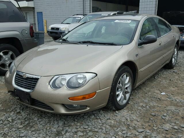 2C3HE66G84H684832 - 2004 CHRYSLER 300M BEIGE photo 2