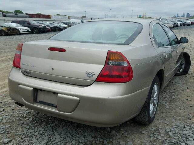 2C3HE66G84H684832 - 2004 CHRYSLER 300M BEIGE photo 4