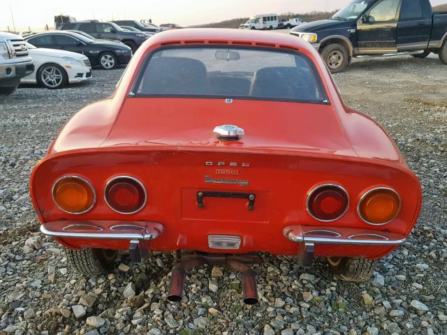942204718 - 1970 OPEL GT RED photo 6