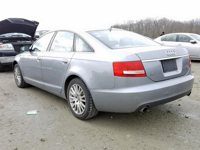 WAUDH74F27N071941 - 2007 AUDI A6 3.2 QUA GRAY photo 3