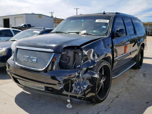 1GKFK66897J187574 - 2007 GMC YUKON XL D BLACK photo 2