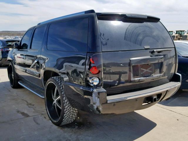 1GKFK66897J187574 - 2007 GMC YUKON XL D BLACK photo 3