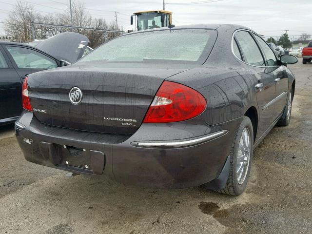 2G4WD582X81352936 - 2008 BUICK LACROSSE C BLACK photo 4