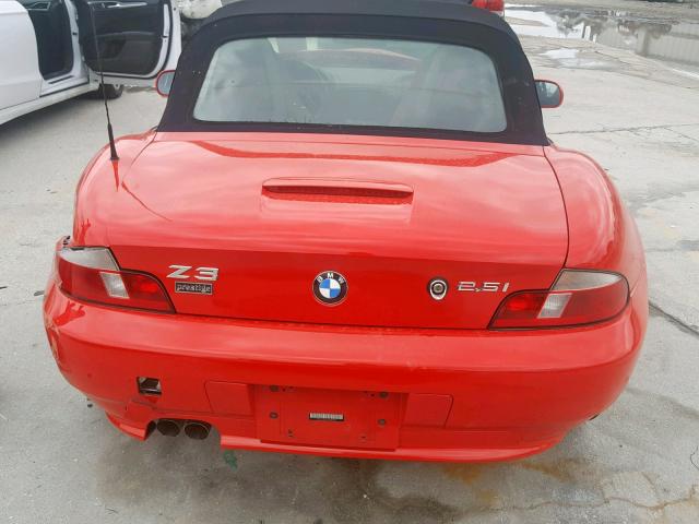 WBACN33441LM04026 - 2001 BMW Z3 2.5 RED photo 6