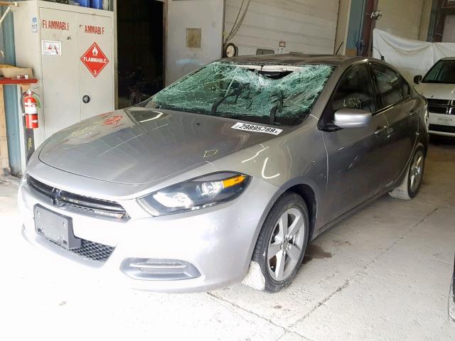 1C3CDFBB4FD285939 - 2015 DODGE DART SXT SILVER photo 2