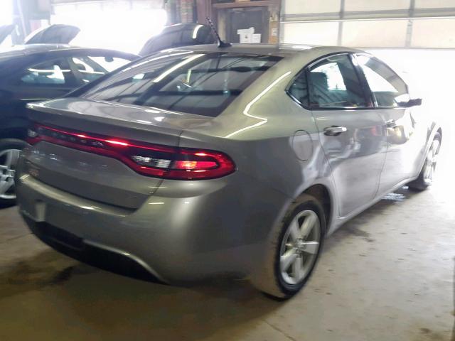 1C3CDFBB4FD285939 - 2015 DODGE DART SXT SILVER photo 4