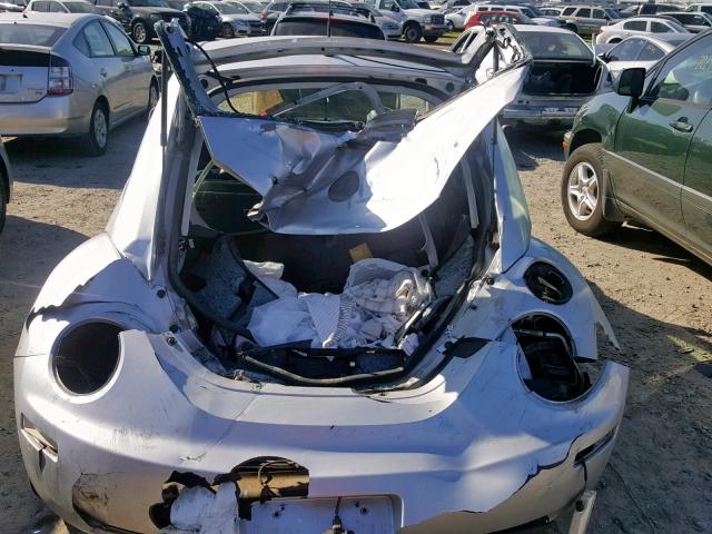 3VWRG31C96M415785 - 2006 VOLKSWAGEN NEW BEETLE ვერცხლისფერი ფოტო 9