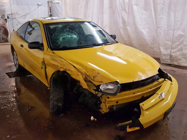 1G1JF12F947135591 - 2004 CHEVROLET CAVALIER L YELLOW photo 1