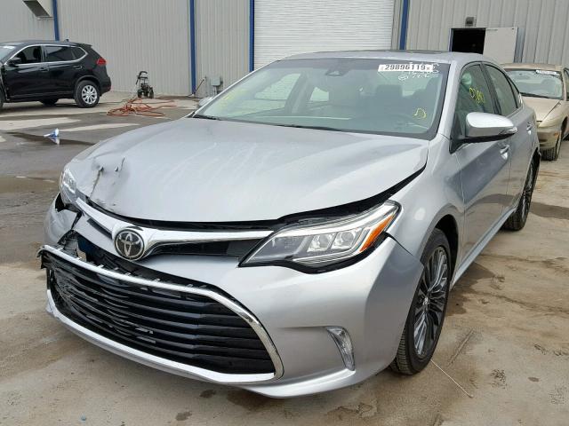 4T1BK1EB2HU256918 - 2017 TOYOTA AVALON XLE SILVER photo 2