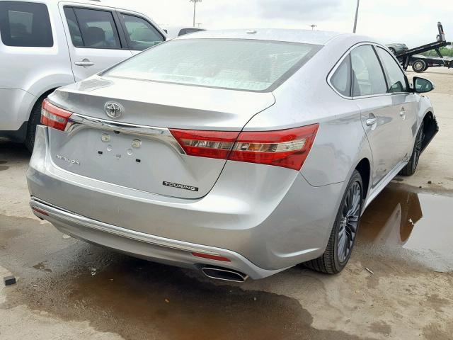 4T1BK1EB2HU256918 - 2017 TOYOTA AVALON XLE SILVER photo 4