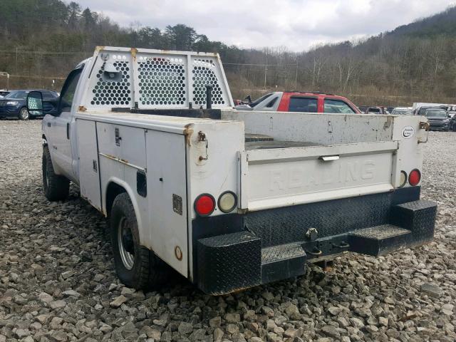 1FDSF35P74ED36313 - 2004 FORD F350 SRW S WHITE photo 3