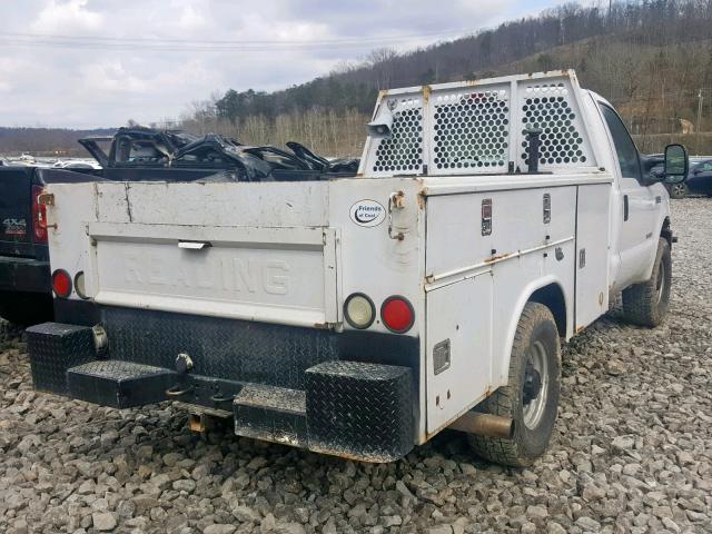 1FDSF35P74ED36313 - 2004 FORD F350 SRW S WHITE photo 4