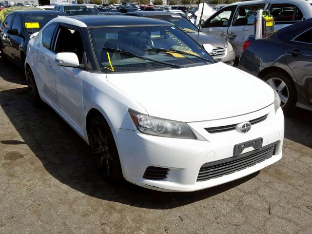 JTKJF5C75C3039798 - 2012 TOYOTA SCION TC WHITE photo 1