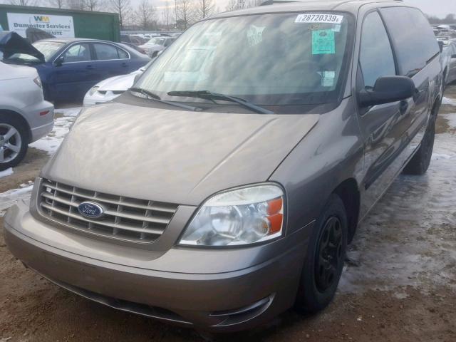 2FMZA51656BA51016 - 2006 FORD FREESTAR S GOLD photo 2