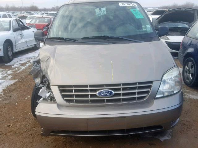 2FMZA51656BA51016 - 2006 FORD FREESTAR S GOLD photo 7