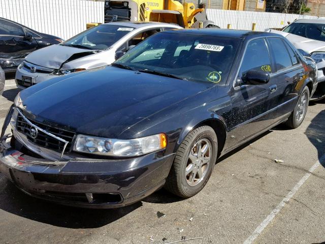 1G6KY5496XU921474 - 1999 CADILLAC SEVILLE ST BLACK photo 2