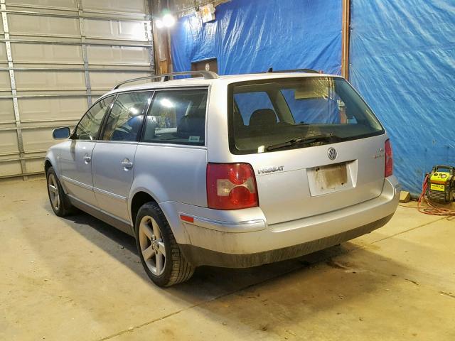 WVWYH63B74E010688 - 2004 VOLKSWAGEN PASSAT GLX 银色 照片 3