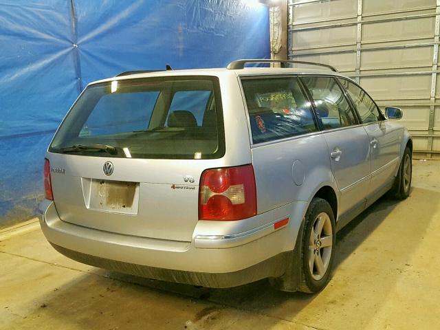 WVWYH63B74E010688 - 2004 VOLKSWAGEN PASSAT GLX 银色 照片 4