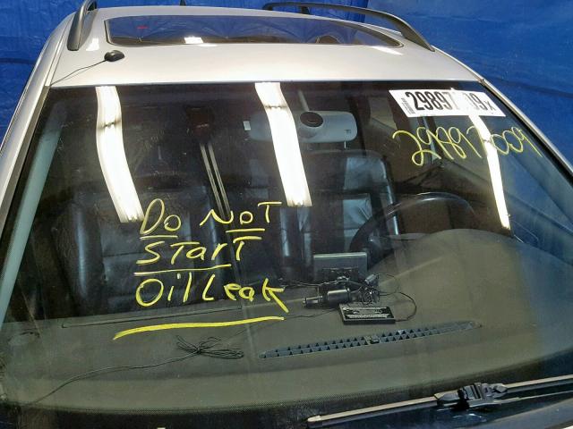 WVWYH63B74E010688 - 2004 VOLKSWAGEN PASSAT GLX 银色 照片 9