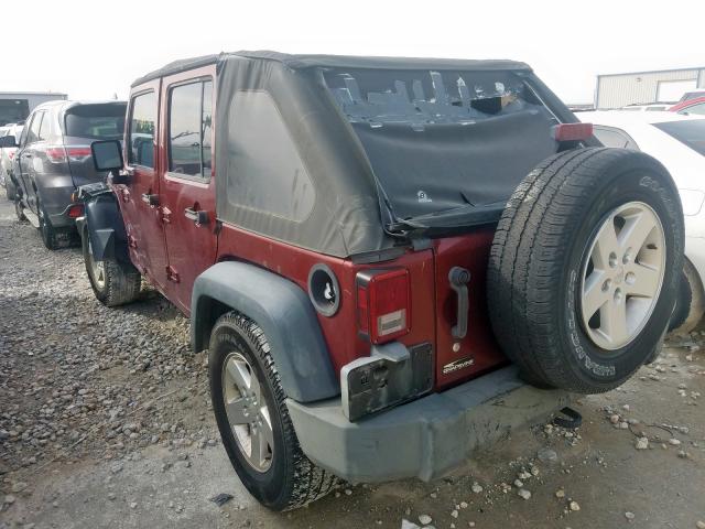 1J4GB39197L152884 - 2007 JEEP WRANGLER X  photo 3