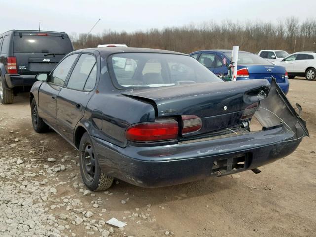 1Y1SK5266VZ458495 - 1997 GEO PRIZM BASE მწვანე ფოტო 3