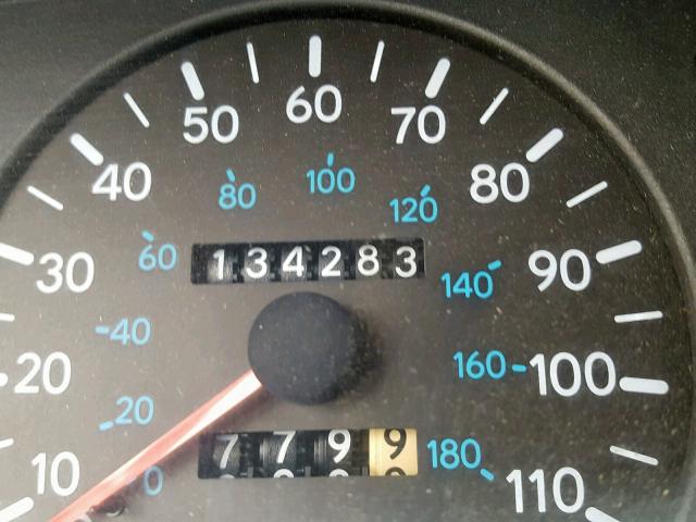 1Y1SK5266VZ458495 - 1997 GEO PRIZM BASE მწვანე ფოტო 8