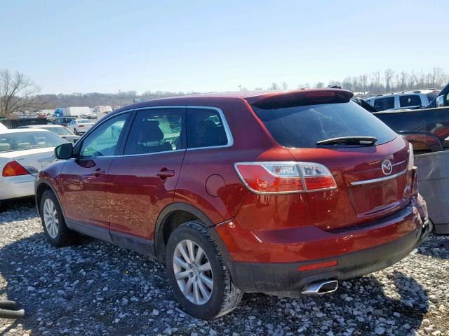 JM3TB2MA8A0229623 - 2010 MAZDA CX-9 RED photo 3