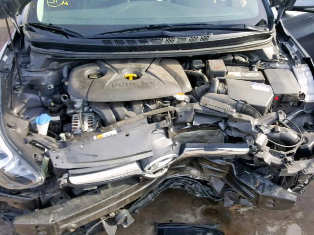 KMHDH4AE4GU592447 - 2016 HYUNDAI ELANTRA SE GRAY photo 7