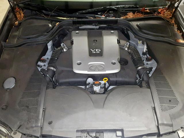 JN1CY0AP3AM910238 - 2010 INFINITI M35 BASE GRAY photo 7