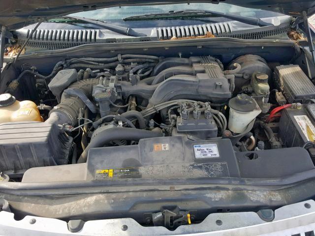 4M2ZU86K54UJ07542 - 2004 MERCURY MOUNTAINEE BLUE photo 7