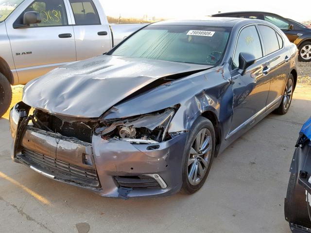 JTHBL5EF1G5139365 - 2016 LEXUS LS 460 GRAY photo 2