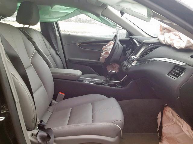 2G1125S30J9175450 - 2018 CHEVROLET IMPALA PRE შავი ფოტო 5