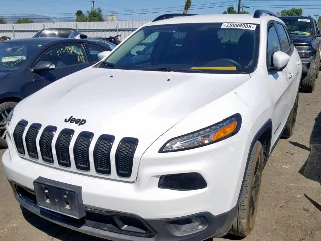 1C4PJLCB5JD563081 - 2018 JEEP CHEROKEE L WHITE photo 2