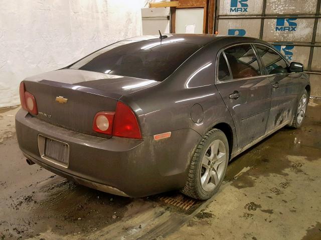 1G1ZC5EB9AF275802 - 2010 CHEVROLET MALIBU 1LT ბეჟი ფოტო 4