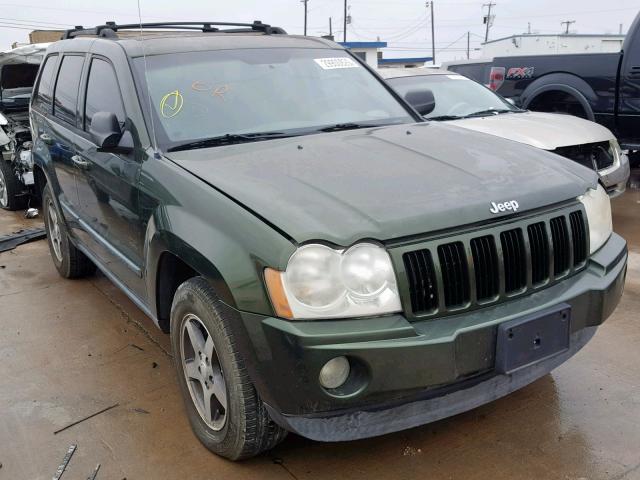 1J8HS48P27C693306 - 2007 JEEP GRAND CHER GREEN photo 1