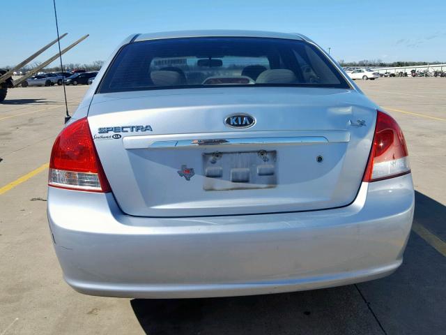 KNAFE121975387441 - 2007 KIA SPECTRA EX BLUE photo 9