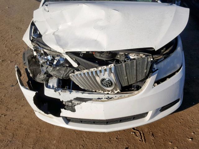 1G4GA5EC6AF307789 - 2010 BUICK LACROSSE C WHITE photo 7