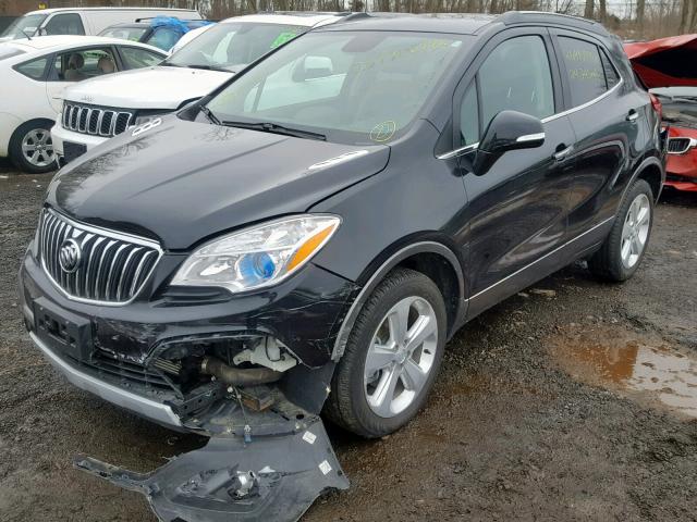 KL4CJGSB4FB088060 - 2015 BUICK ENCORE BLACK photo 2