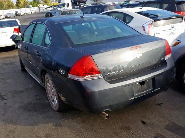 2G1WB5E3XE1183822 - 2014 CHEVROLET IMPALA LIM GRAY photo 3