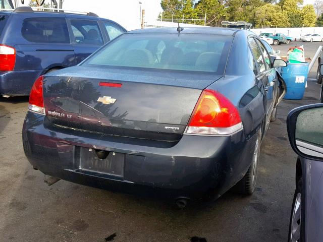 2G1WB5E3XE1183822 - 2014 CHEVROLET IMPALA LIM GRAY photo 4