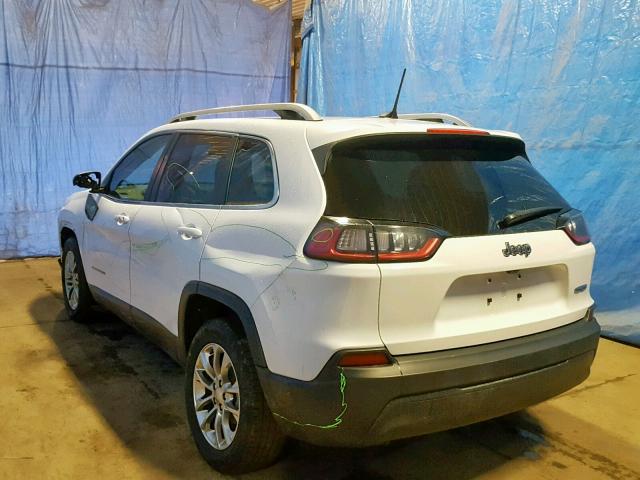 1C4PJLLB0KD154813 - 2019 JEEP CHEROKEE L WHITE photo 3